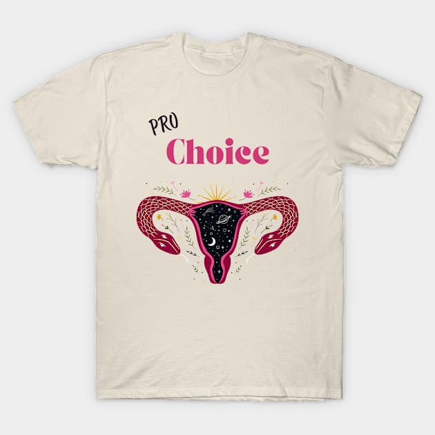 Pro Choice T-Shirt by FreshEthicMedia